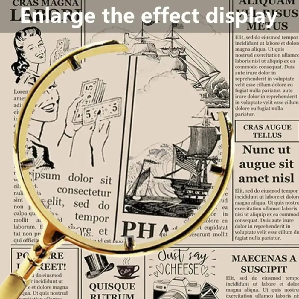 Handheld loupe magnifier durable - Фотография_3