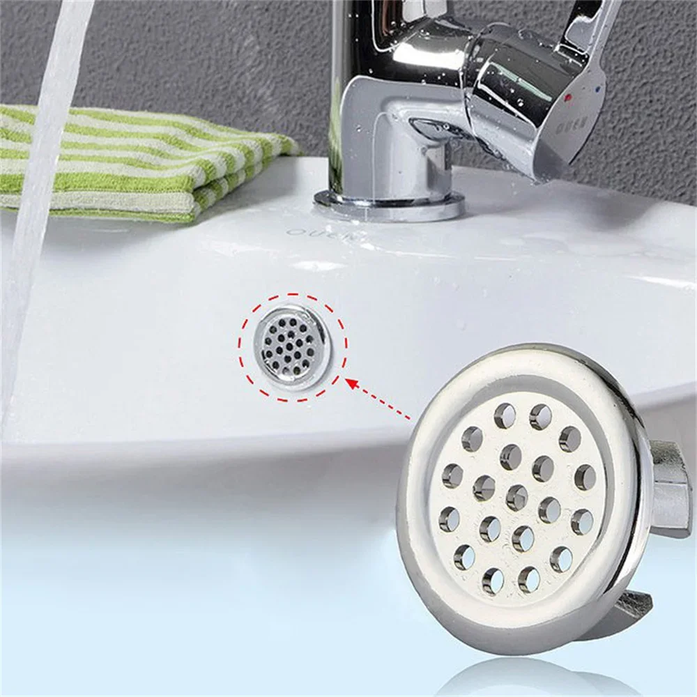 Крышка отверстия для раковины в ванной комнате - Фотография_3