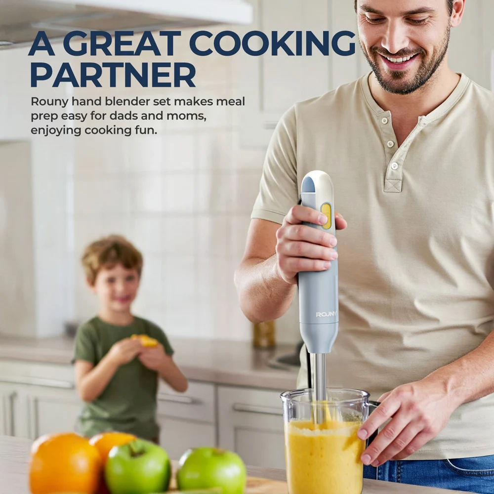 Ручной погружной блендер rouny - Фотография_6