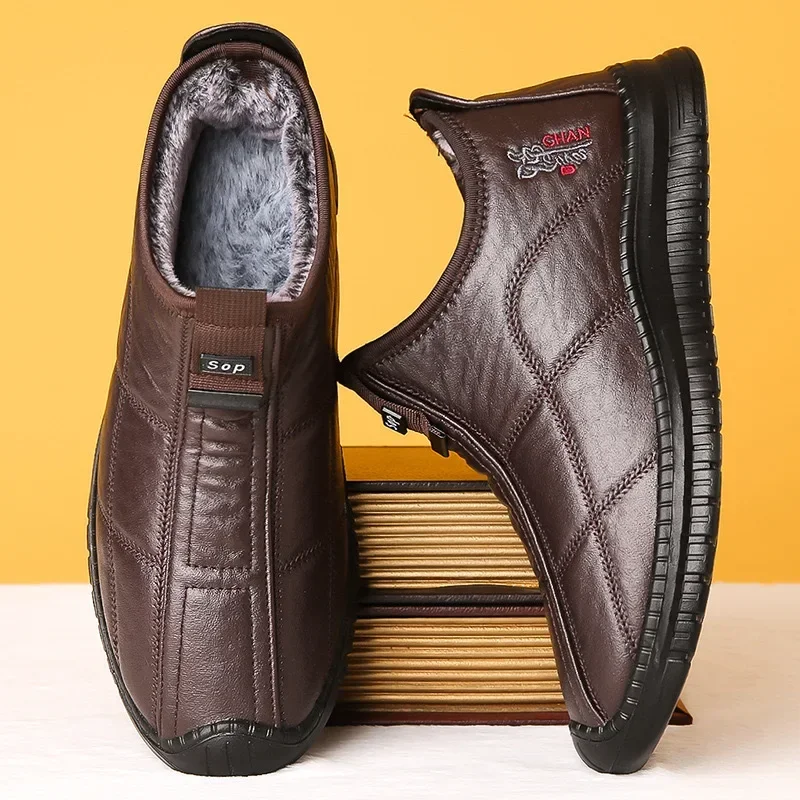 Зимние мужские ботинки - это теплые - Фотография_4