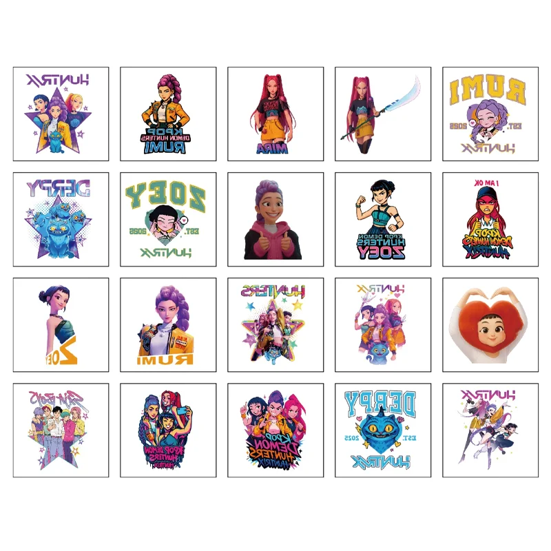 Наклейки kpop «охотник на демонов» - Фотография_5