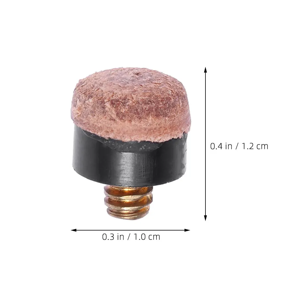 Насадки для кия из искусственной кожи с винтами 10 мм - Фотография_5