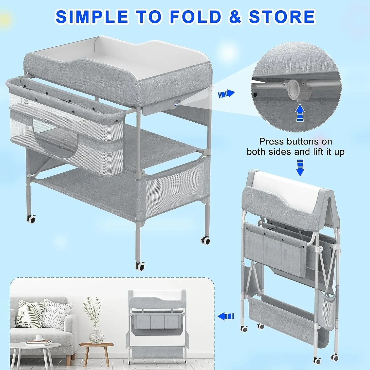 Portable baby changing table - Фотография_5