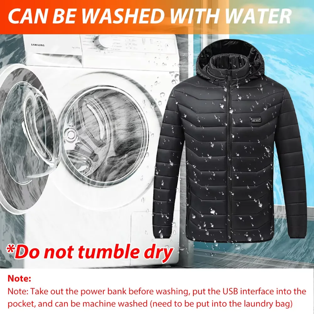 Унисекс куртка с электрическим подогревом - Фотография_2