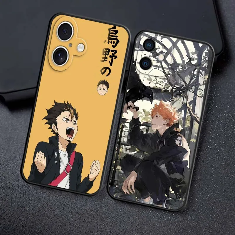 Крутой аниме haikyu для apple iphone 16 - Фотография_4