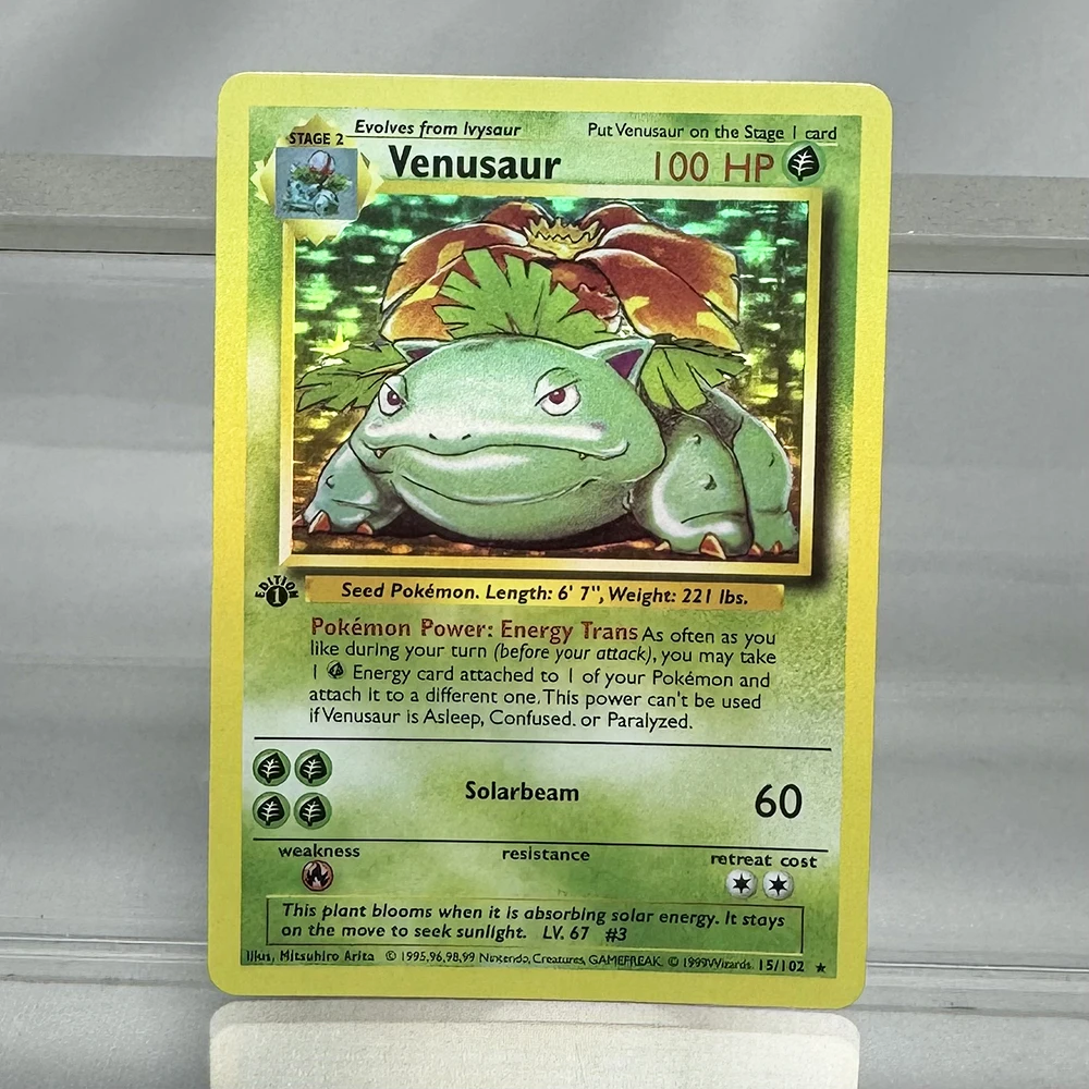 Карты pkm, 1-е издание charizard blastoise dragonite 1996 - Фотография_5