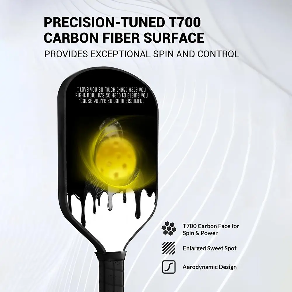 Pickleball paddle t700 углеродное - Фотография_3