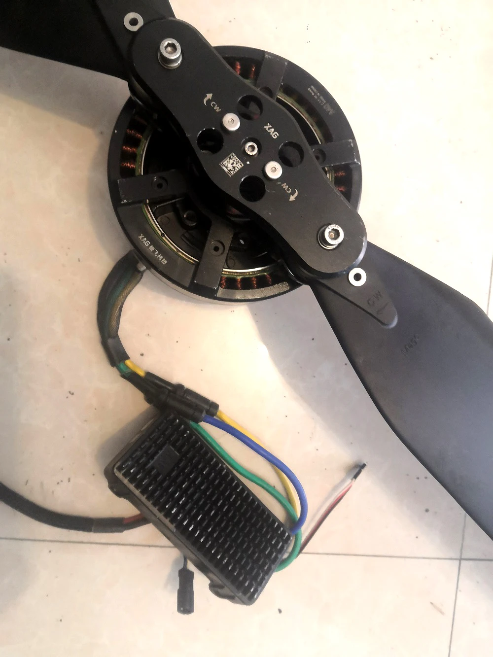Бесщеточный двигатель a40 ccw для защиты растений