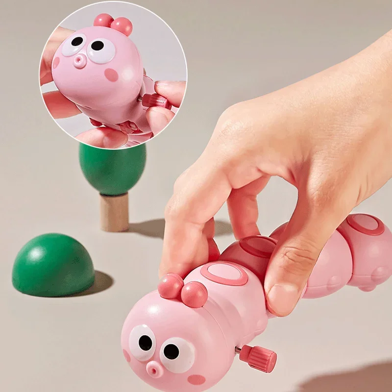 Мультяшная гусеница заводная игрушка - Фотография_2