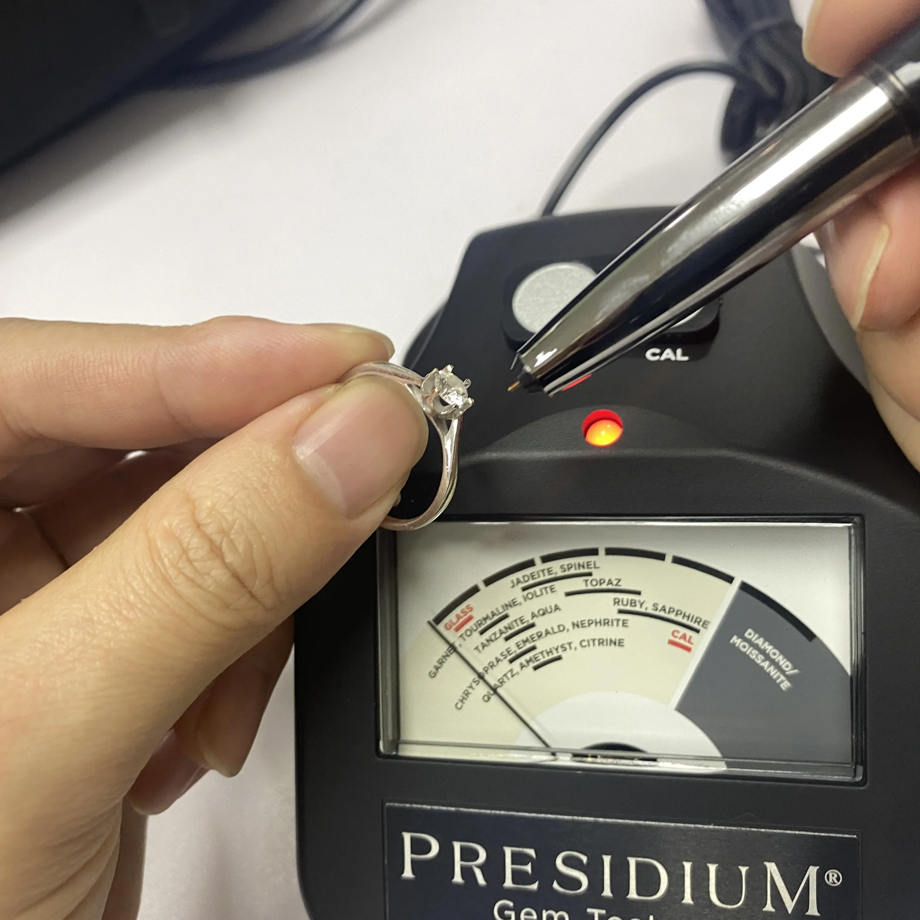 Тестер цветных драгоценных камней presidium pgt ii