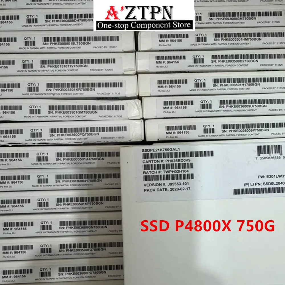 Оригинальный твердотельный накопитель для intel p4800x 750 гб 375 гб u - Фотография_3