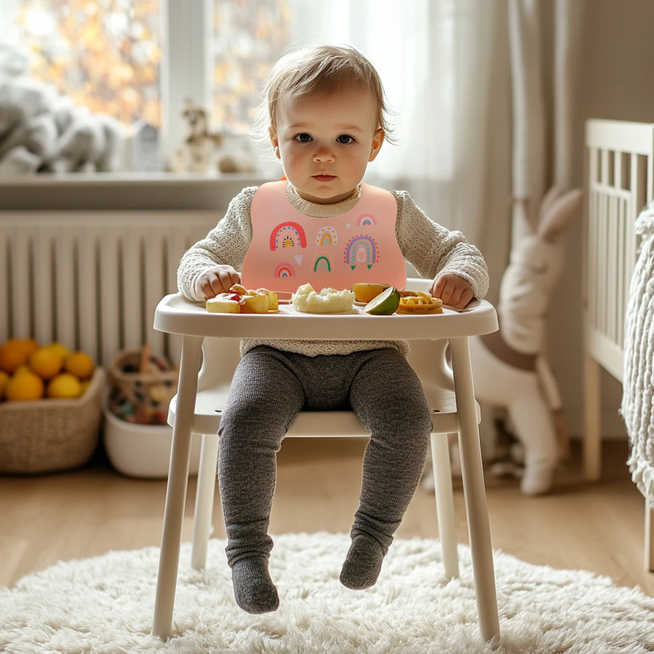 Силиконовый детский нагрудник - Фотография_6