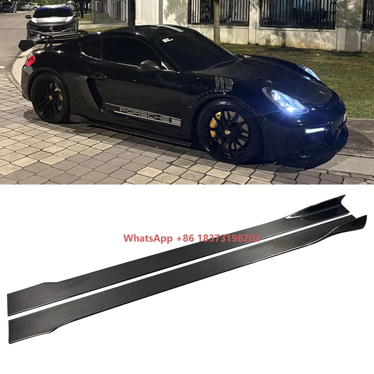 Боковые юбки из углеродного волокна в стиле лезвия mercedes benz