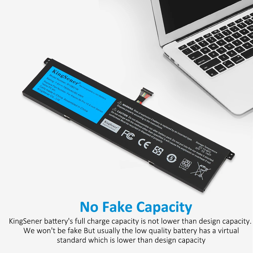 Kingsener r15b01w аккумулятор для ноутбука xiaomi pro 15 - Фотография_2