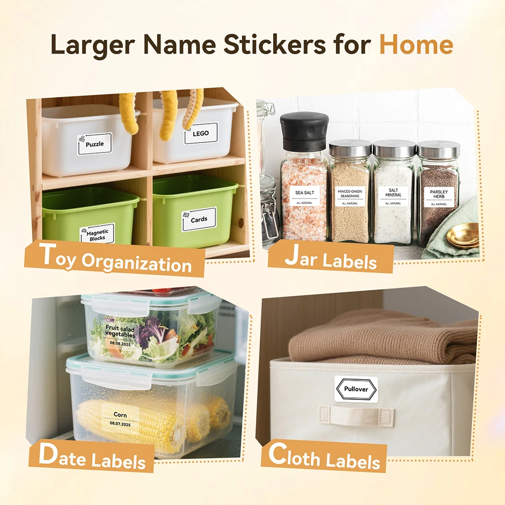 Niimbot 1-рулонная водонепроницаемая наклейка - Фотография_5