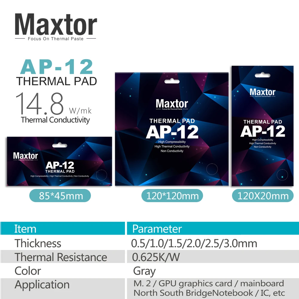 Maxtor ap-12 термопрокладка 14 - Фотография_2