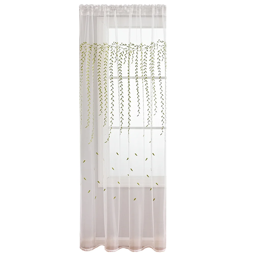 Элегантная прозрачная занавеска для окна - Фотография_5
