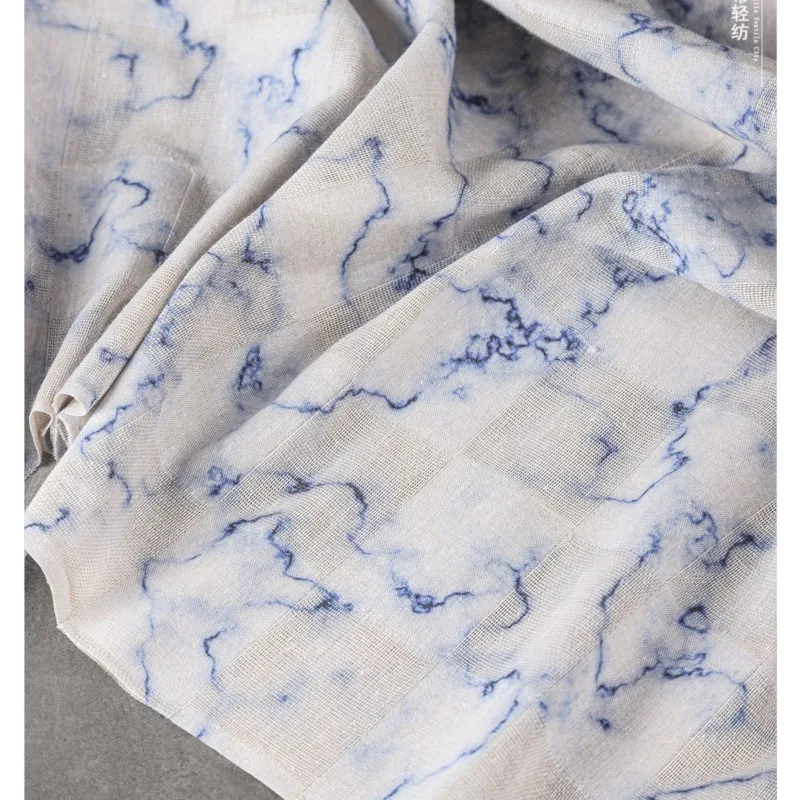 Синий ледник, хлопок и лен - Фотография_3