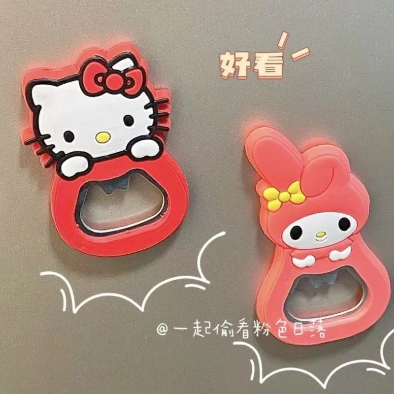 Hello kitty милая мультяшная силиконовая открывалка для вина - Фотография_6