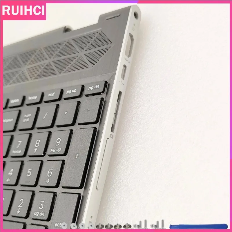 Для pavilion x360 15-cr tpn-w132 новая задняя крышка жк-дисплея - Фотография_6