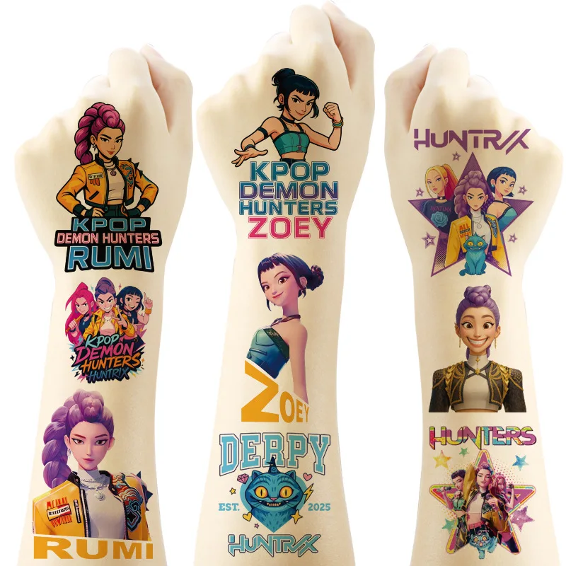 Kpop охотники на демонов татуировки - Фотография_5