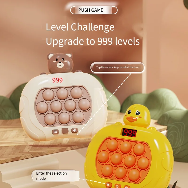 999-уровневая электронная игровая машина pop quick push bubbles - Фотография_5