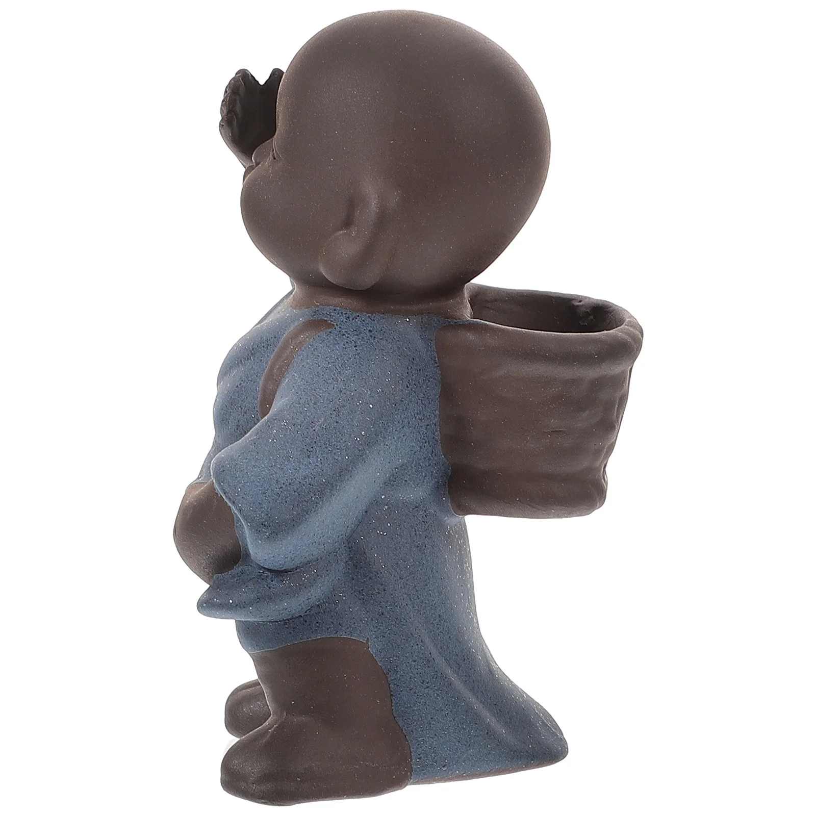 Керамическая статуя монаха - Фотография_2