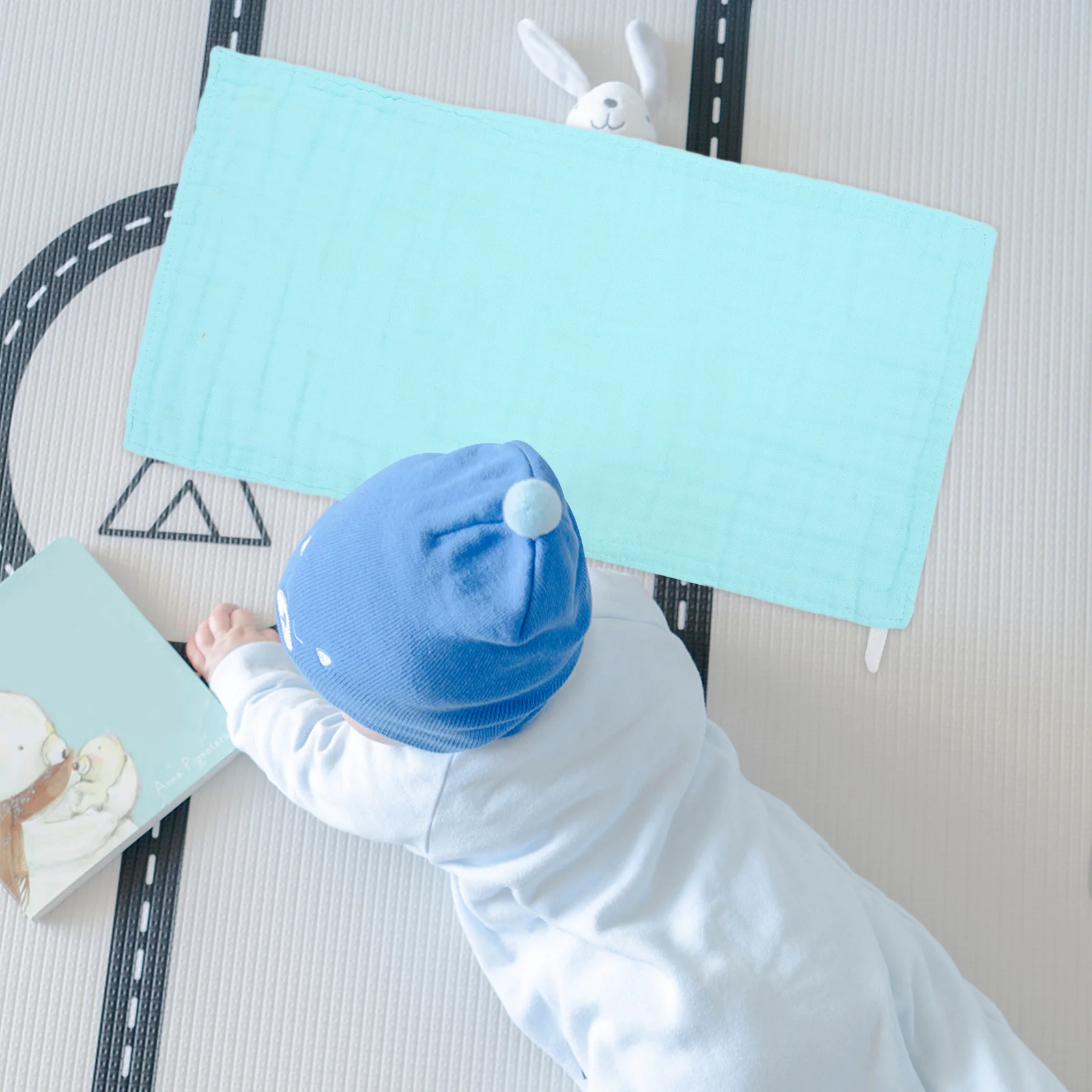 Хлопковое полотенце для новорожденных - Фотография_3