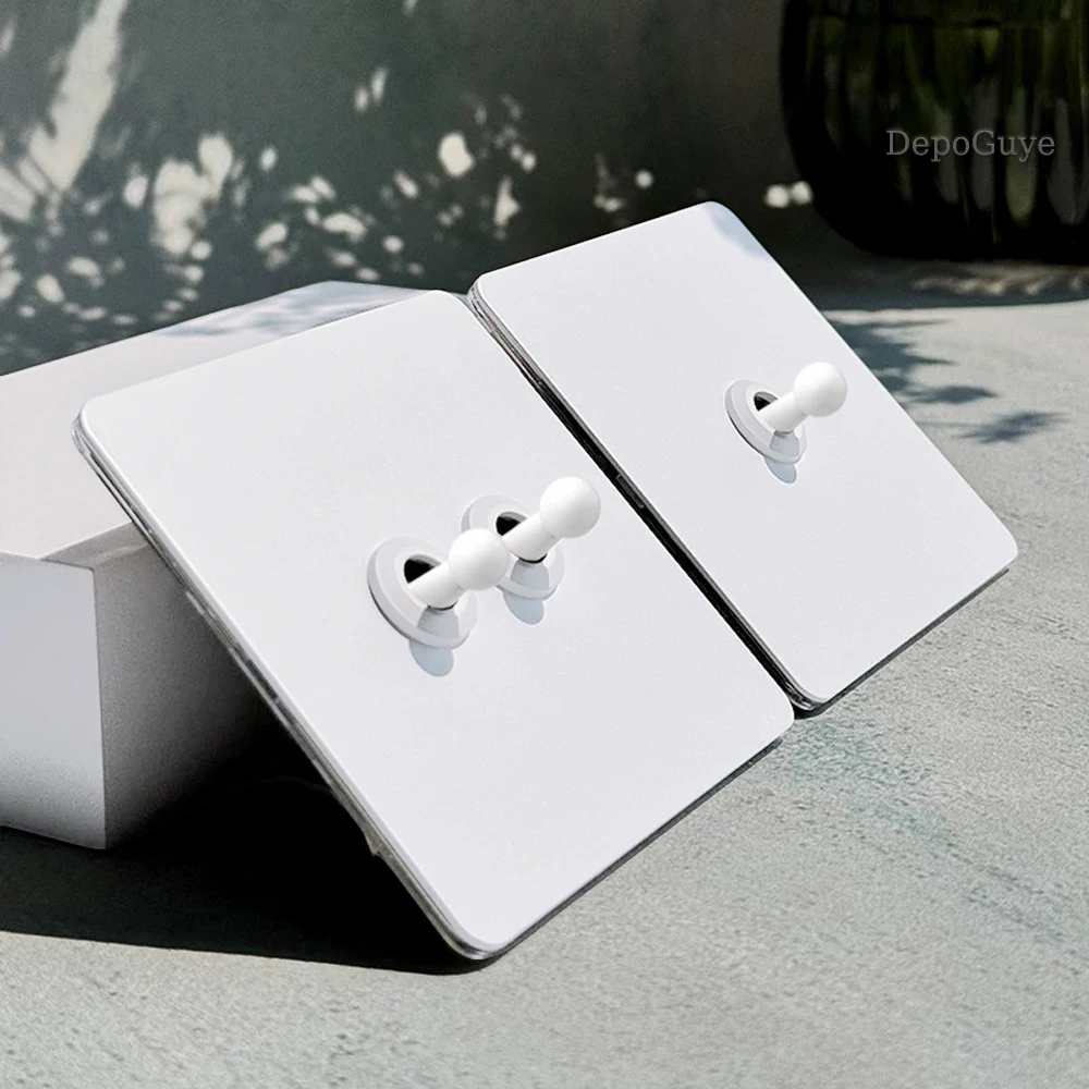 Тумблер белый переключатель из