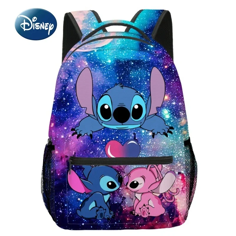 Новый детский школьный портфель disney stitch - Фотография_2