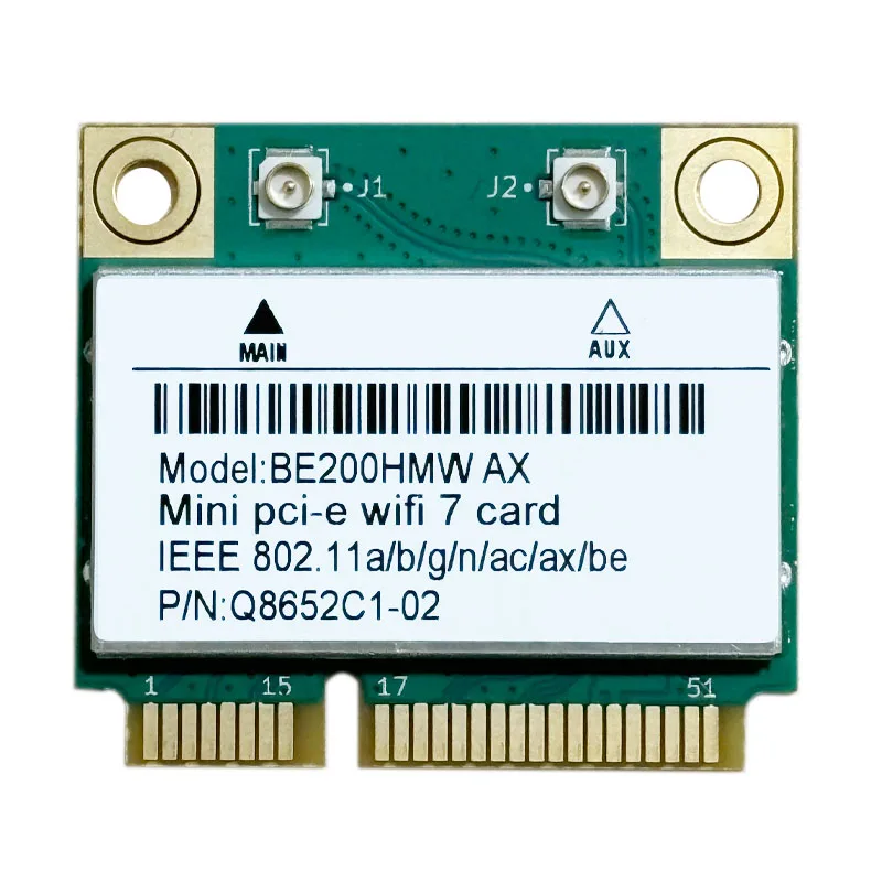 Карта wdxun wifi 7 be200 be200hmw mini pcie для bluetooth 5 - Фотография_2