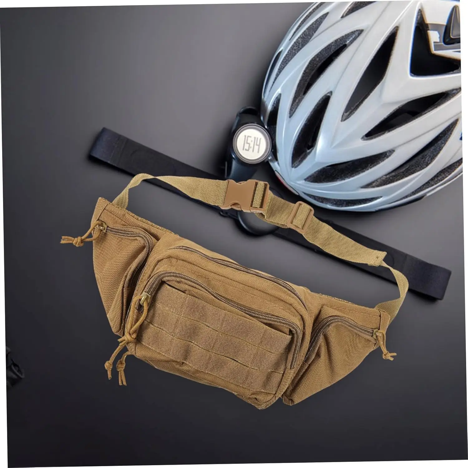 Toyandona многофункциональная уличная поясная сумка для мужчин - Фотография_4