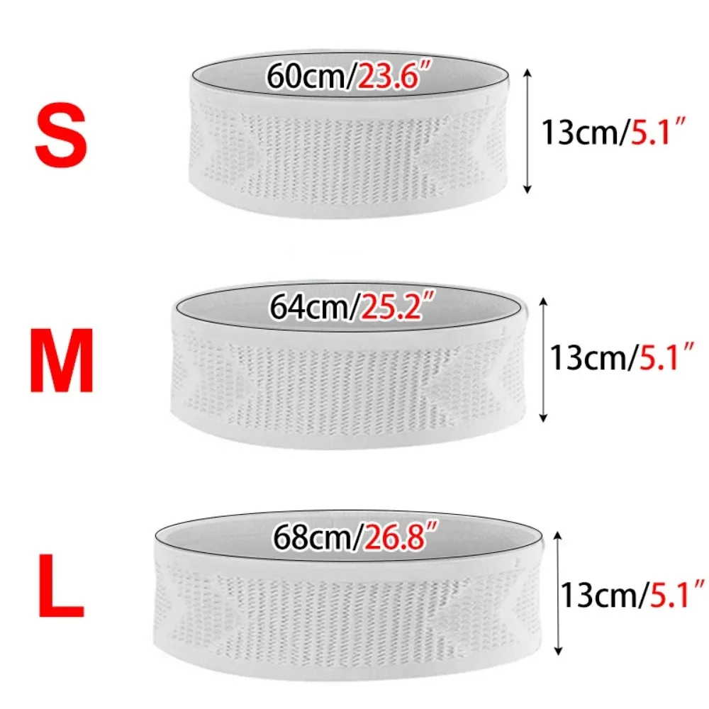 Бесшовная невидимая спортивная поясная сумка для бега - Фотография_6