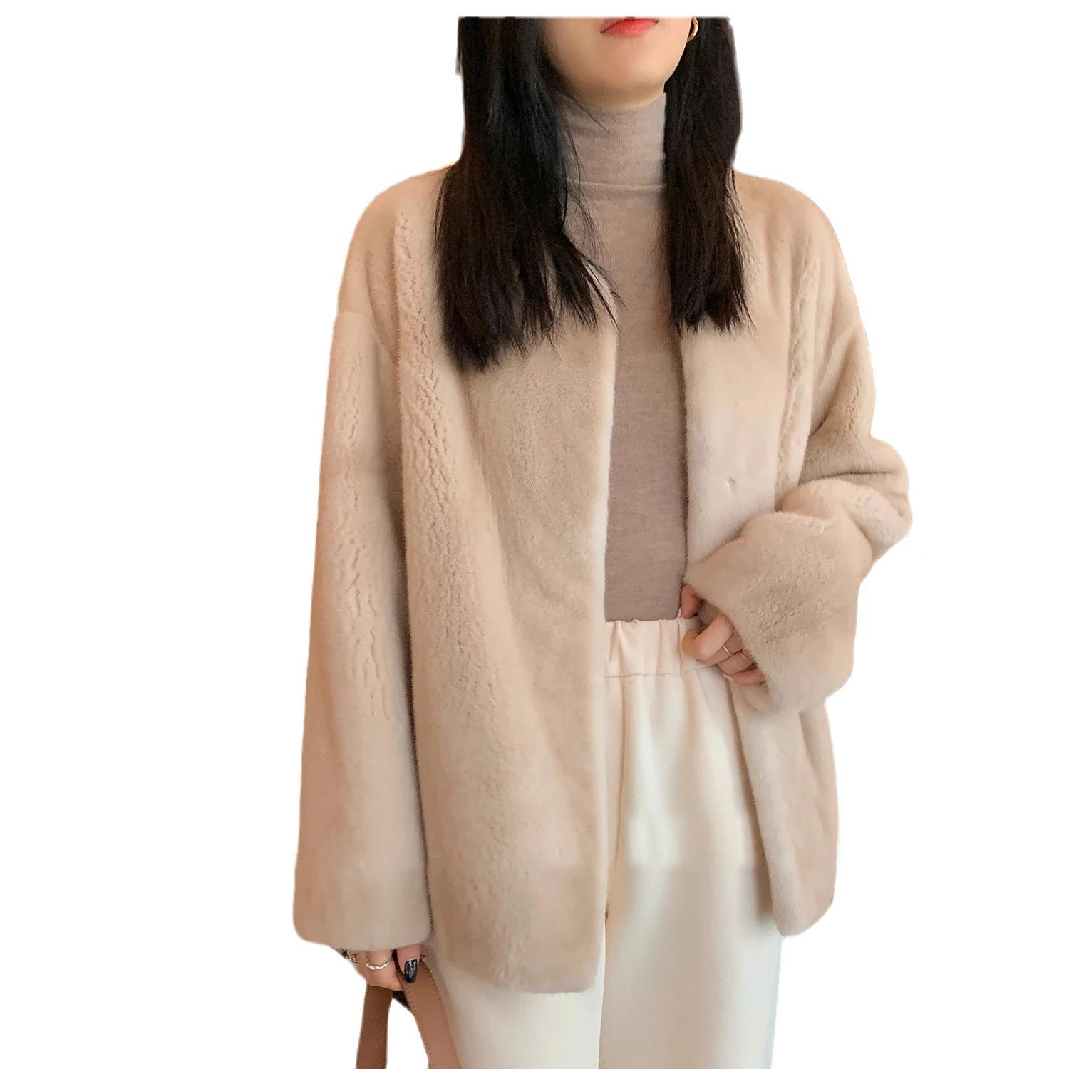 Усовершенствованное и экологически чистые женские меховые пальто - Фотография_4