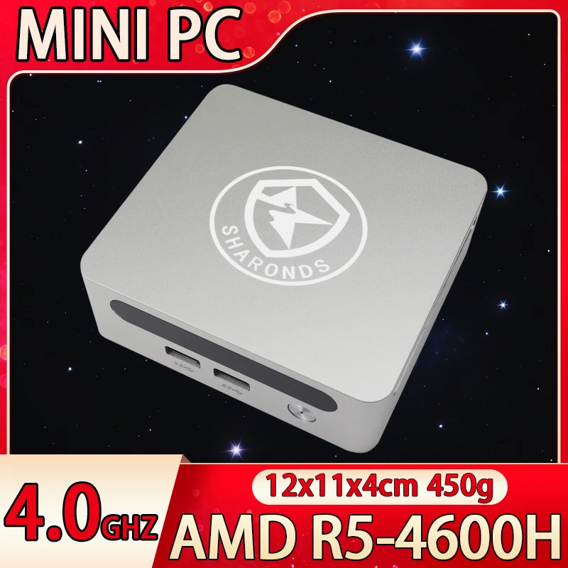 Мини-компьютер amd ryzen5 4600h