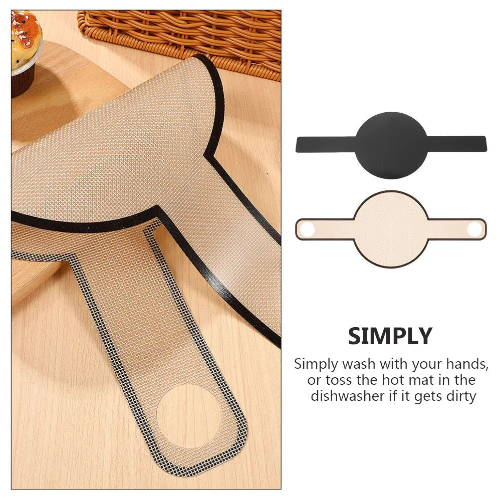 Силиконовые коврики для выпечки с длинной ручкой - Фотография_5