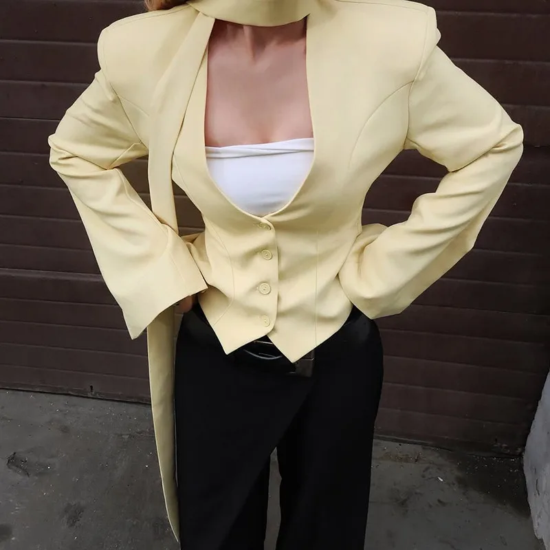 Tuularose женский модный пиджак - Фотография_3