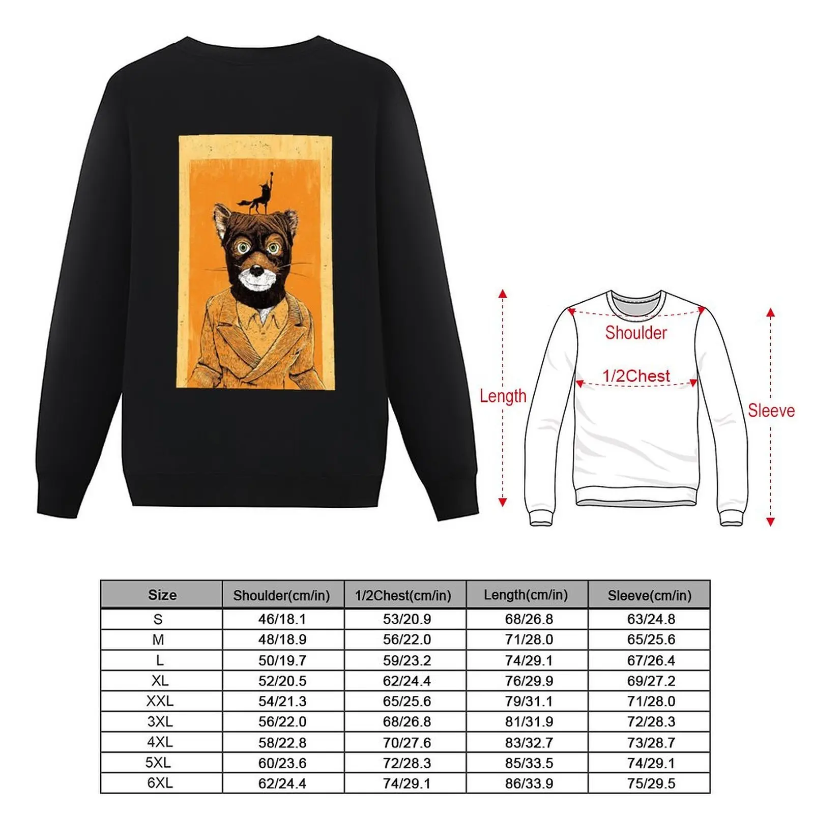 Фантастический пуловер mr fox goodies - Фотография_5