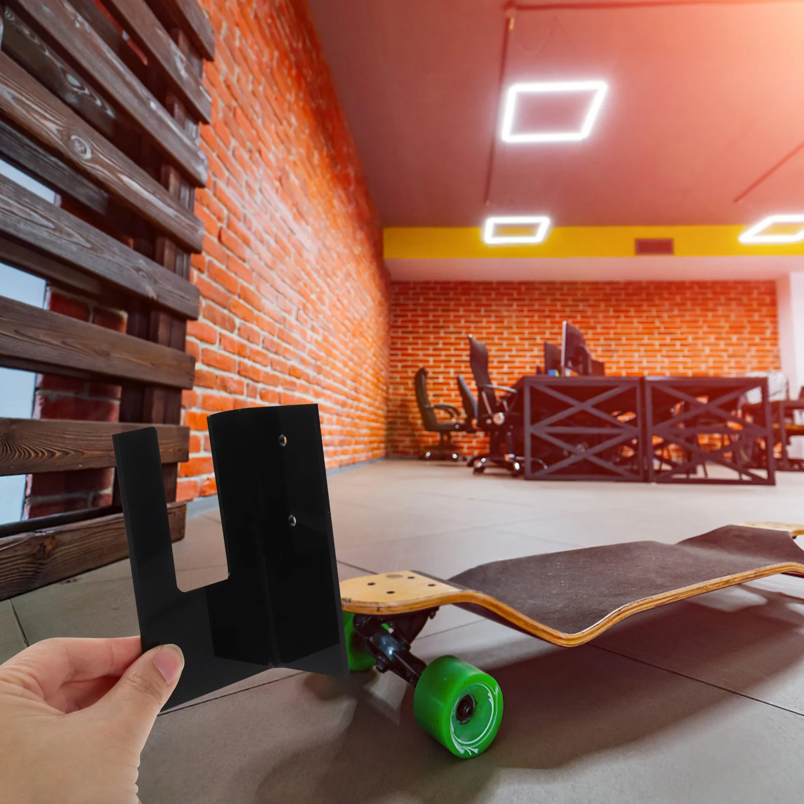 1 комплект, настенная вешалка для скейтборда - Фотография_4