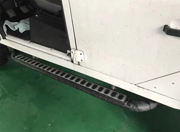 Белые, черные железные подножки nerf - Фотография_6