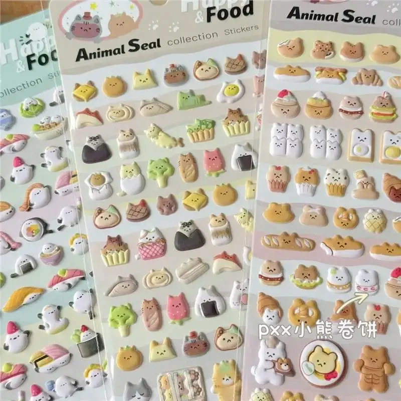 3d стерео мультяшная наклейка для журнала для детей - Фотография_2