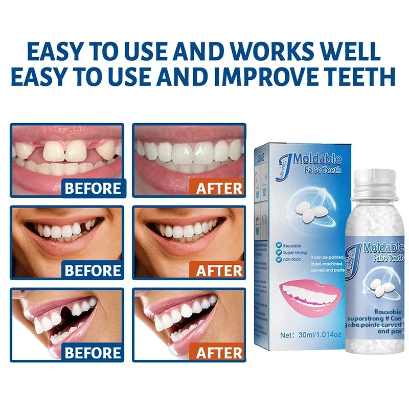 Твердый стоматологический клей для протезов - Фотография_3