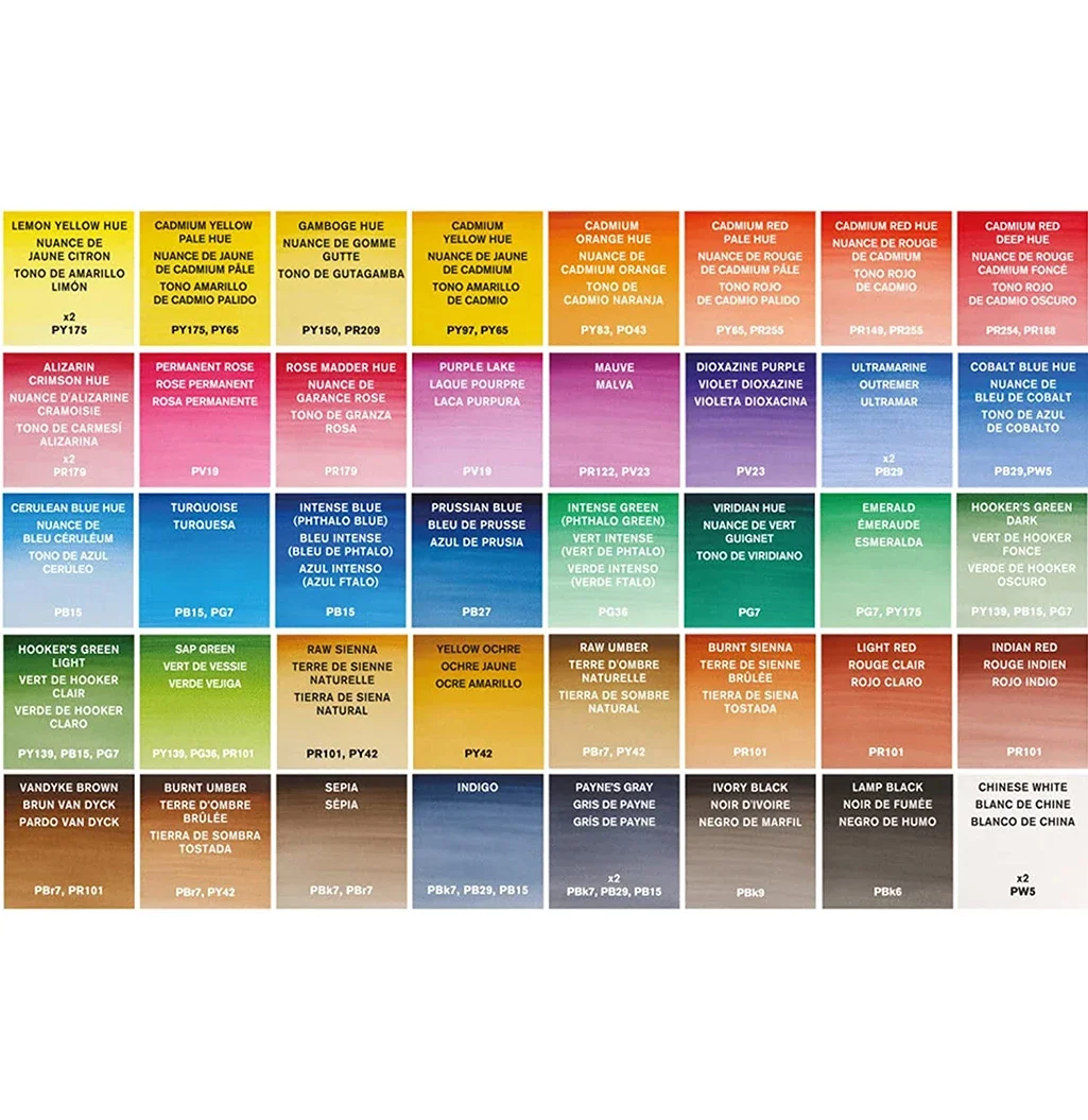 Набор акварельных красок winsor & newton cotman - Фотография_5