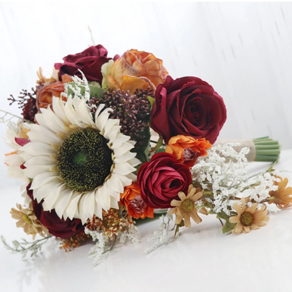 Свадебный букет в форме капли воды - Фотография_2