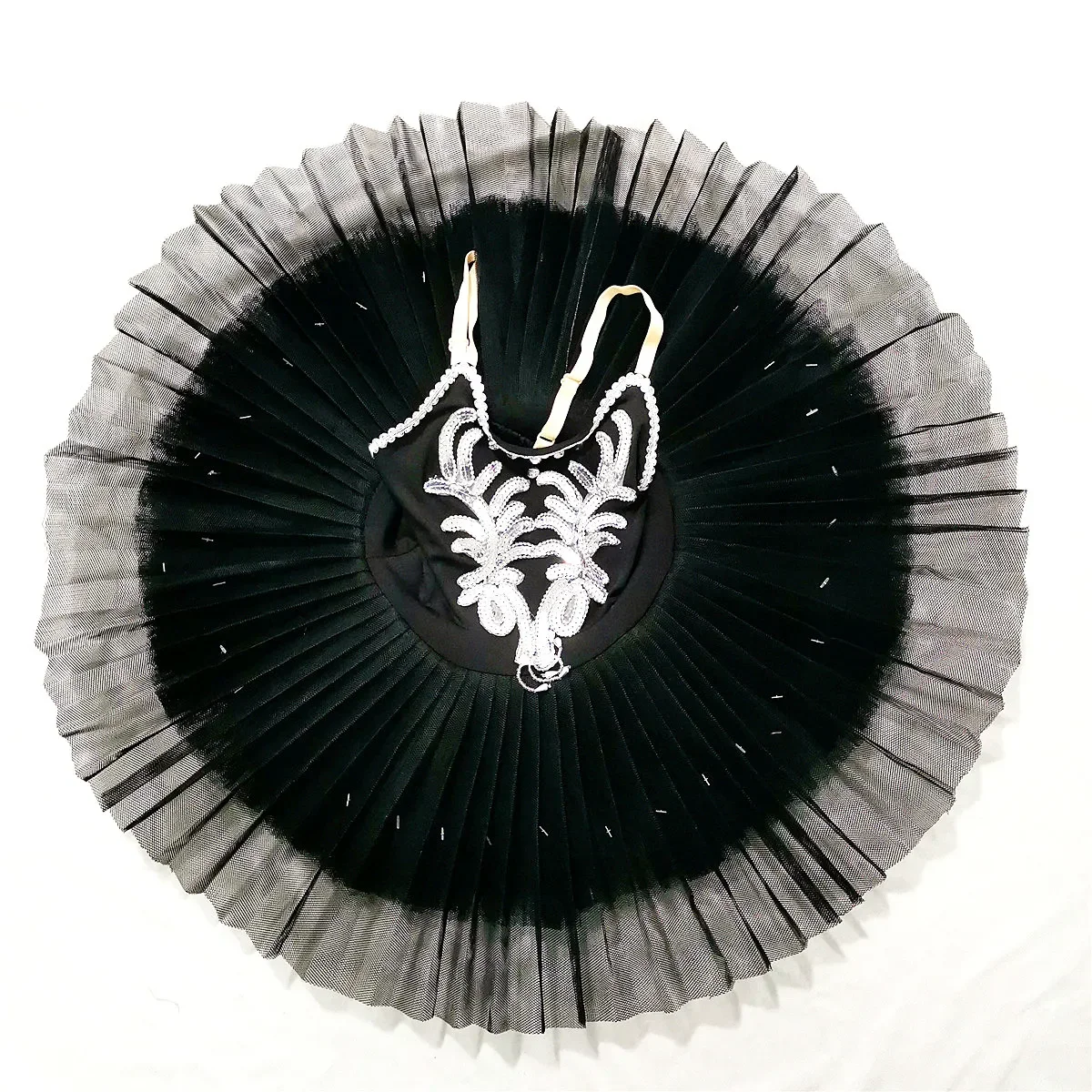 Черная балетная юбка-пачка для детей - Фотография_2