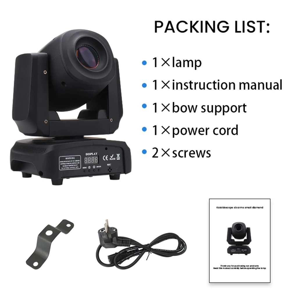 Dj moving head spot light 3 призмы - Фотография_6