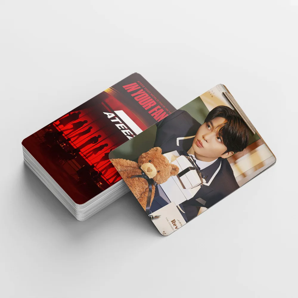 Kpop ateez lomo карты и наклейки - Фотография_3