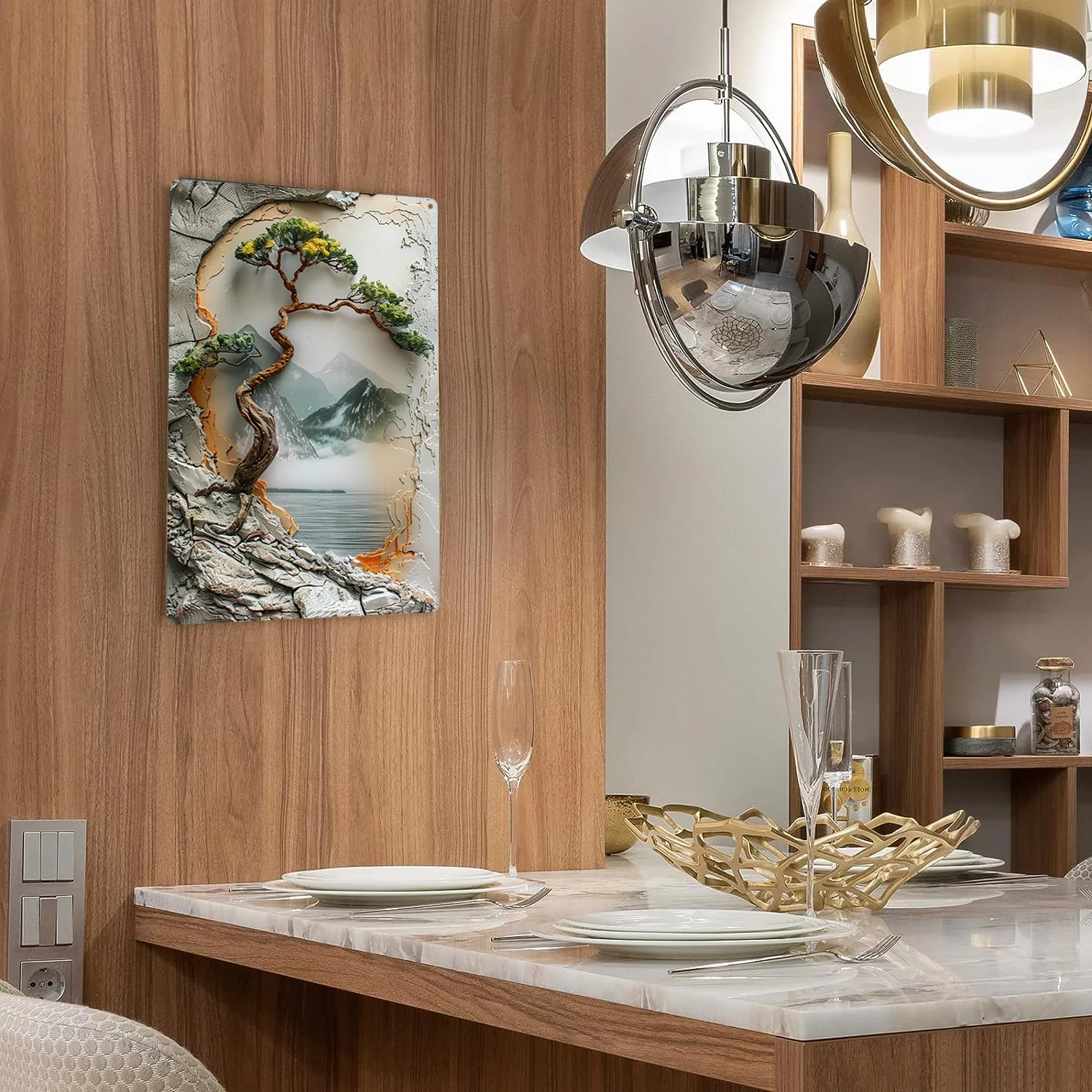 Металлический настенный рисунок - Фотография_4