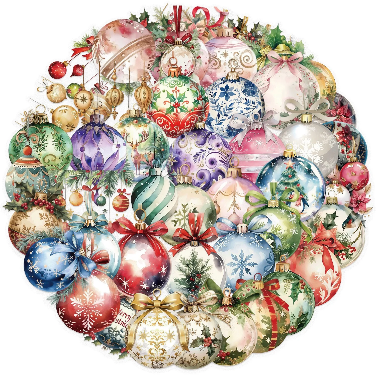 Цветной рождественский шар-колокольчик - Фотография_2