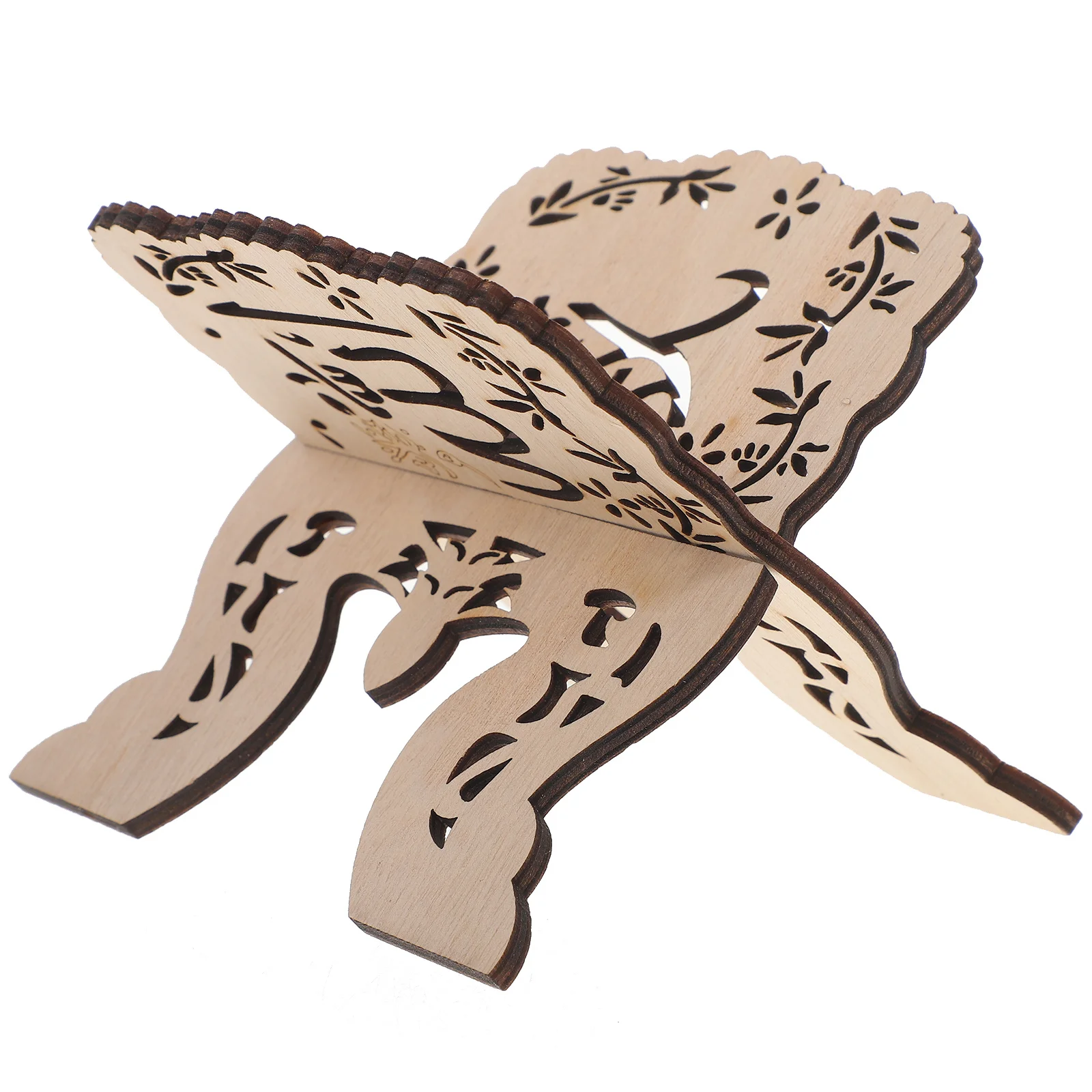 Деревянная подставка для книг из библии